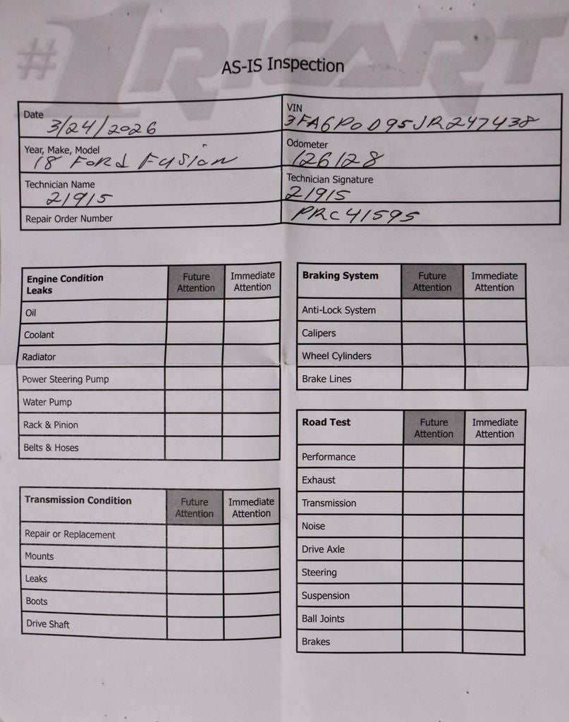 2018 Ford Fusion Titanium