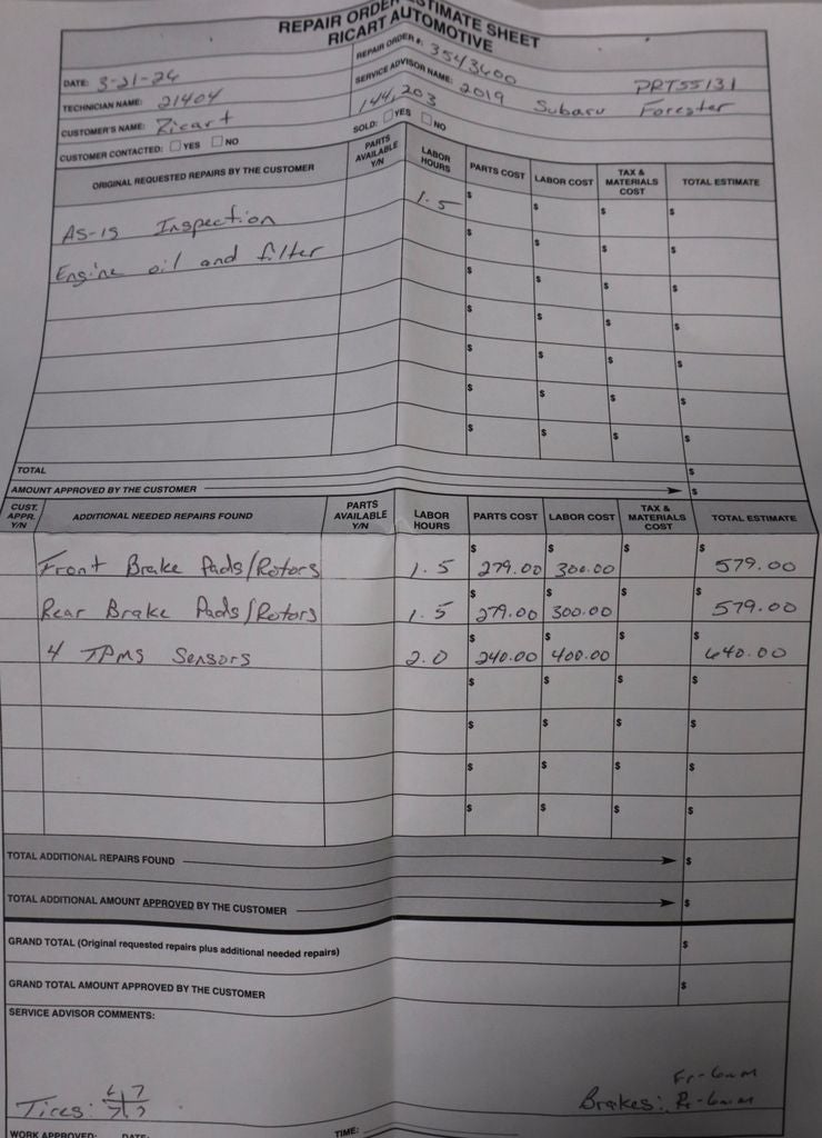 2019 Subaru Forester Sport