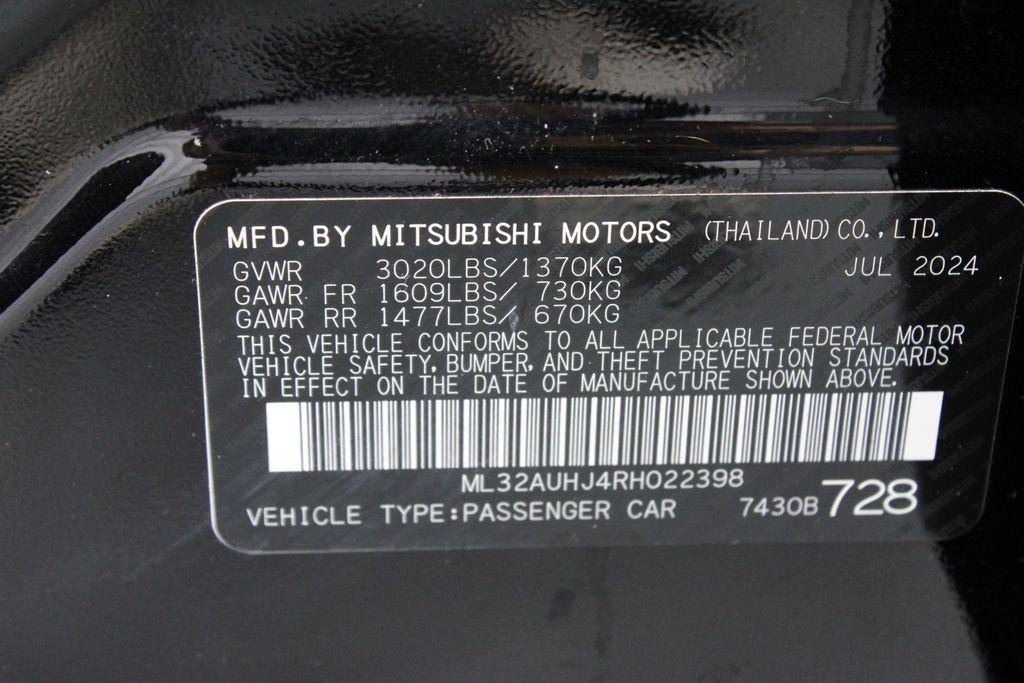 2024 Mitsubishi Mirage ES