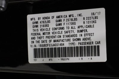 2018 Acura TLX 3.5L V6