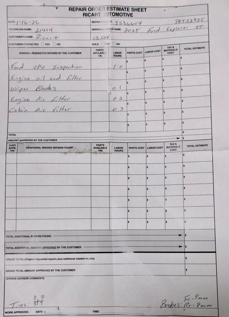 2025 Ford Explorer ST