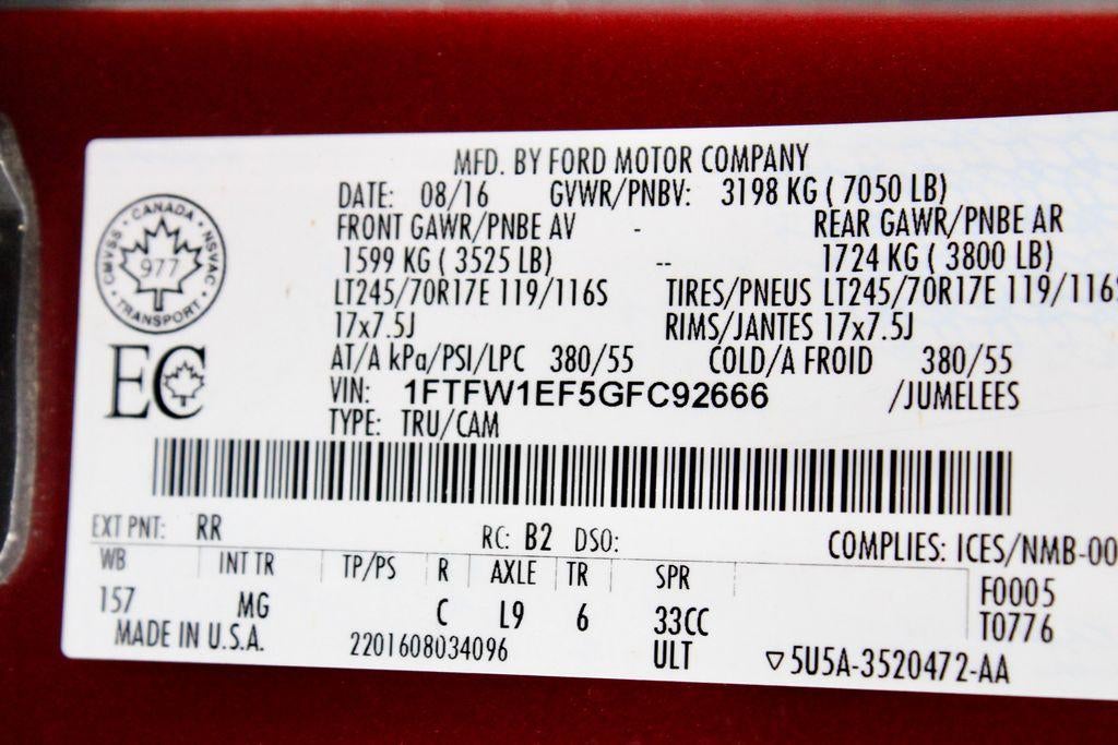 2016 Ford F-150 XLT