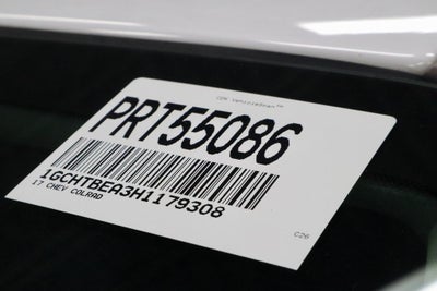 2017 Chevrolet Colorado Work Truck