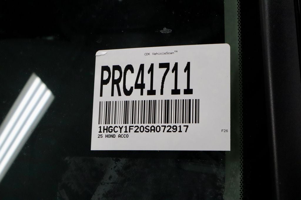 2025 Honda Accord Sedan LX