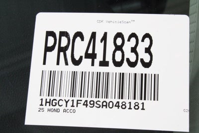 2025 Honda Accord Sedan SE