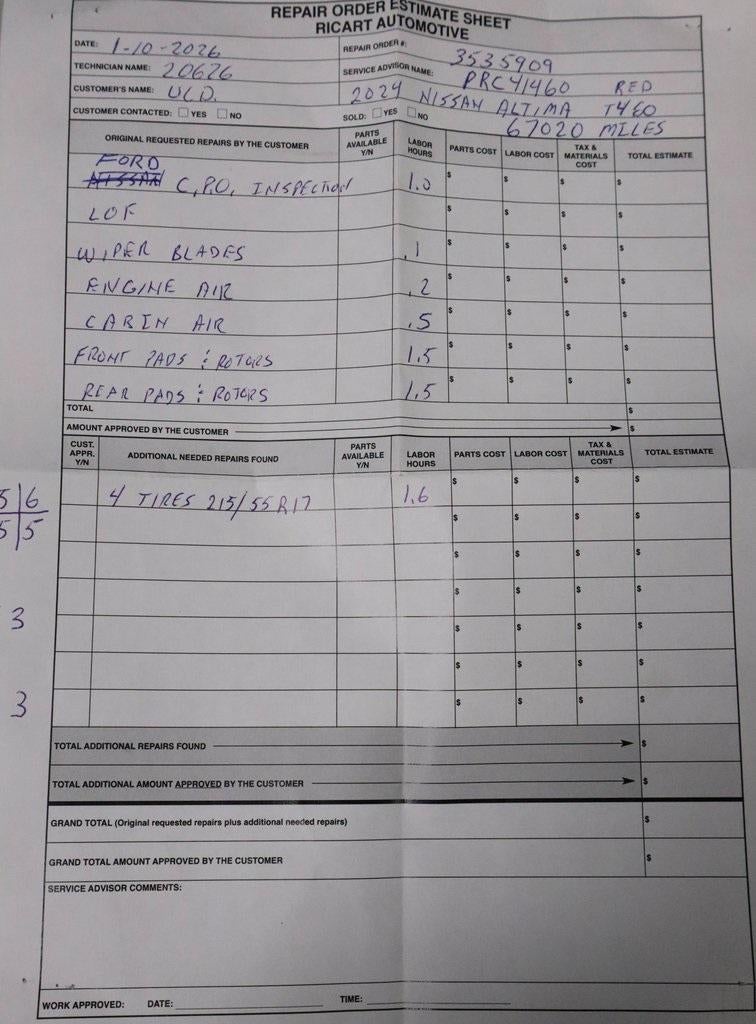 2024 Nissan Altima 2.5 SV