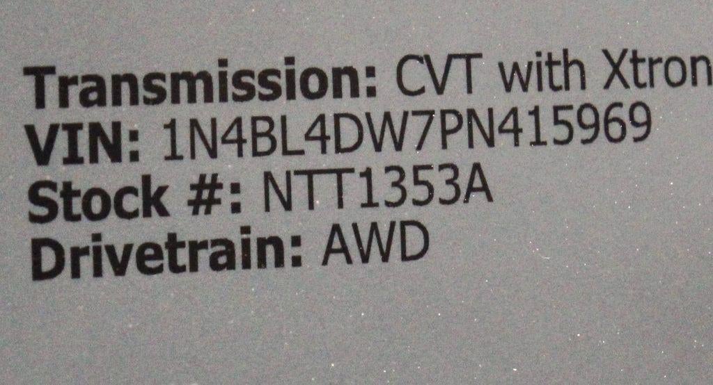 2023 Nissan Altima 2.5 SV