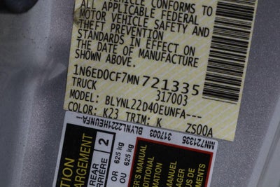 2021 Nissan Frontier SV