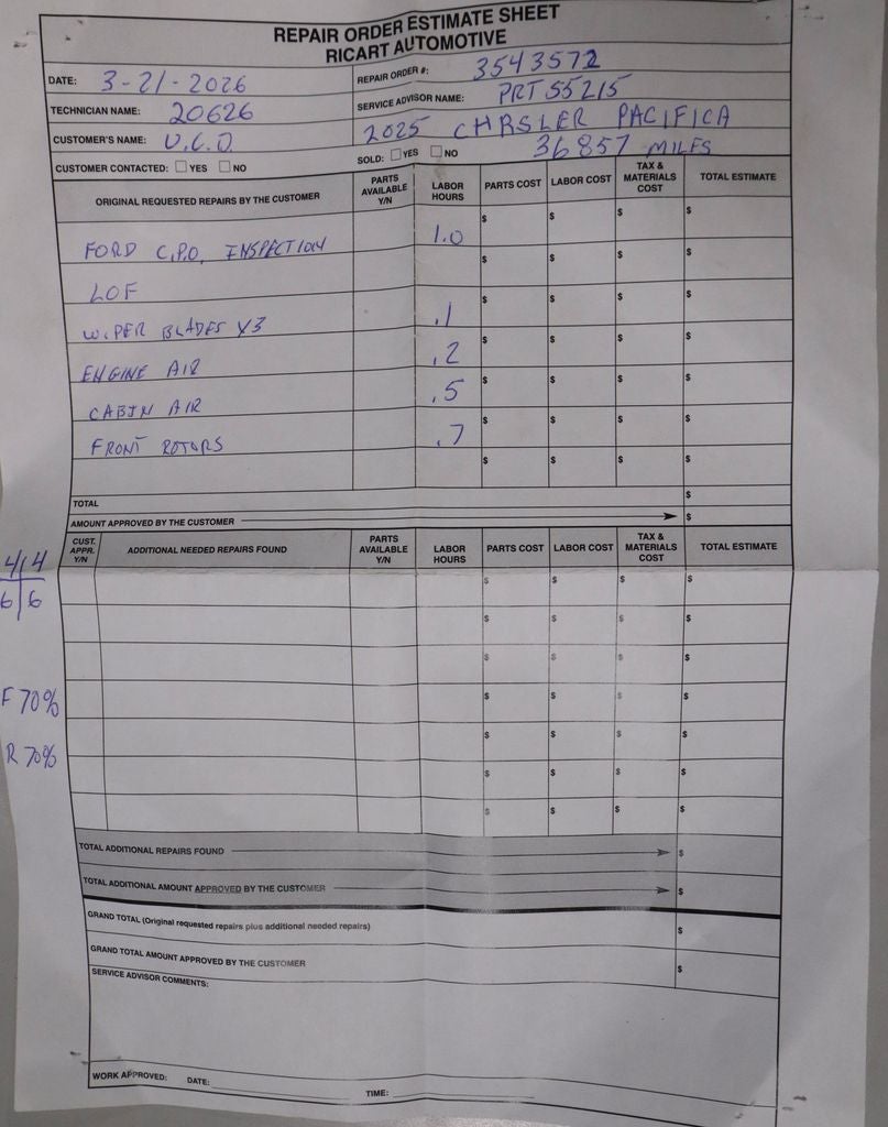 2025 Chrysler Pacifica Select