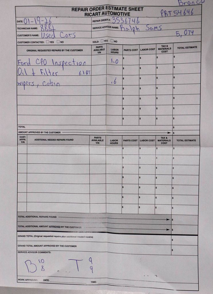 2025 Ford Bronco Sport Badlands