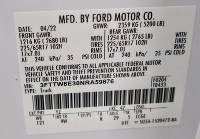 2022 Ford Maverick XL