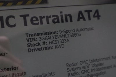 2022 GMC Terrain AT4