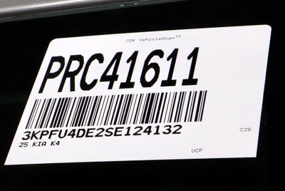 2025 Kia K4 EX