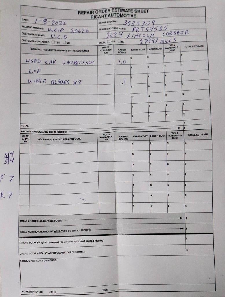 2024 Lincoln Corsair Reserve