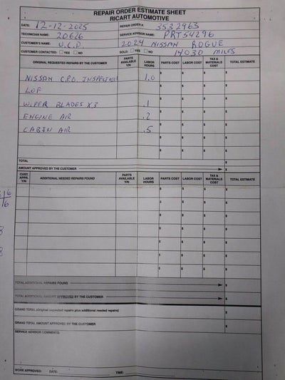 2024 Nissan Rogue SL