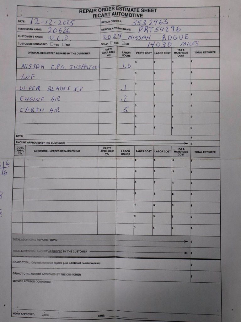 2024 Nissan Rogue SL