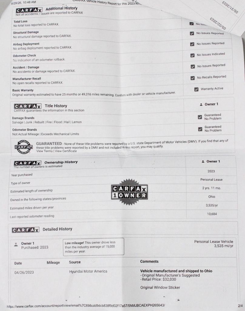 2023 Hyundai TUCSON SEL