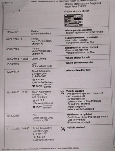 2025 Hyundai TUCSON SEL