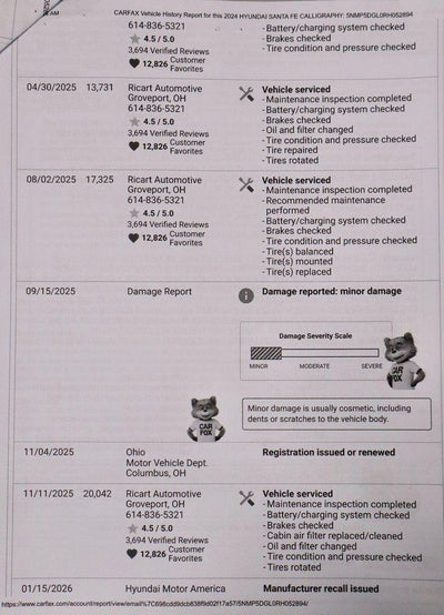 2024 Hyundai SANTA FE Calligraphy