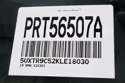 2019 BMW X3 xDrive30i xDrive30i