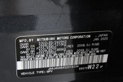 2025 Mitsubishi Outlander SE