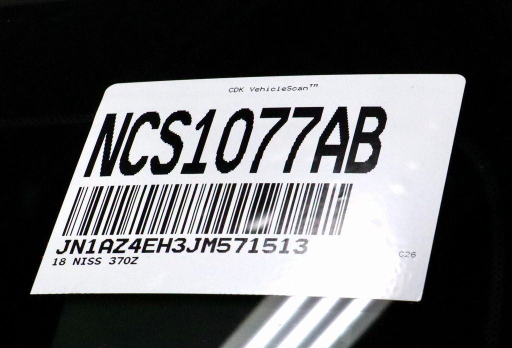 2018 Nissan 370Z Coupe Sport