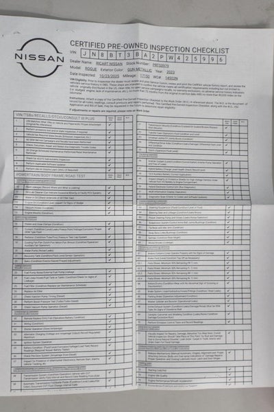 2023 Nissan Rogue SV
