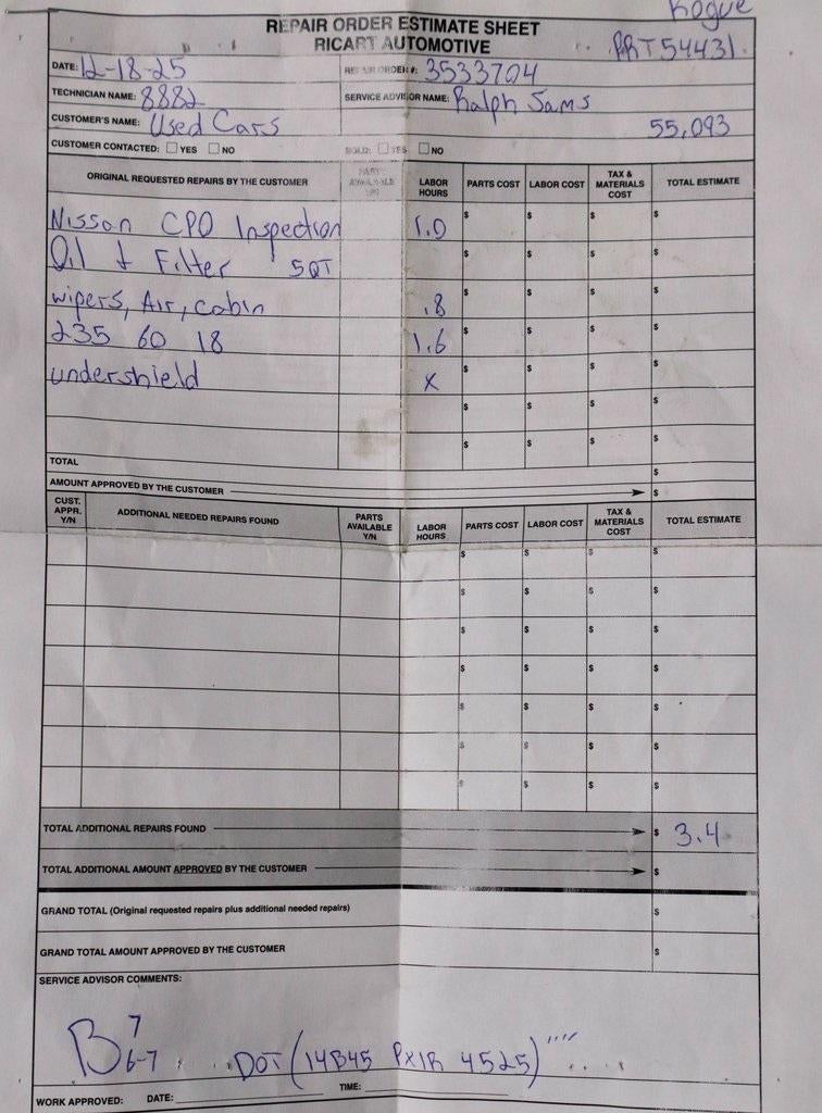 2024 Nissan Rogue SV