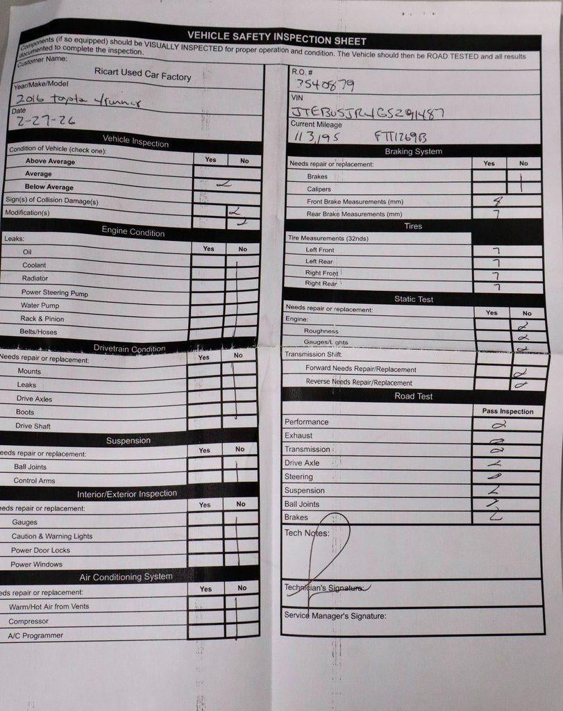 2016 Toyota 4Runner TRD Pro