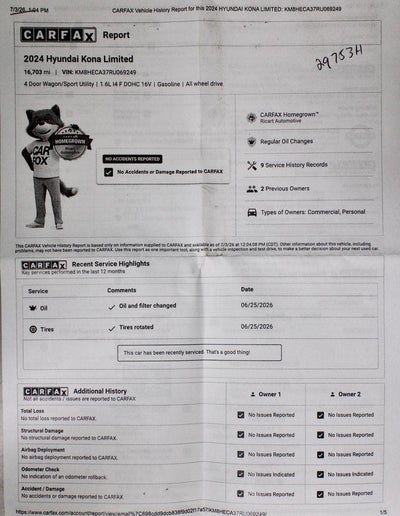 2024 Hyundai KONA Limited