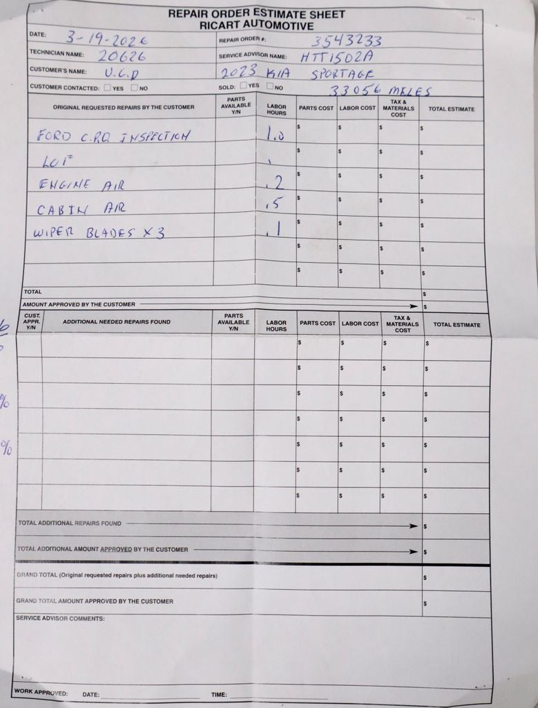 2023 Kia Sportage Hybrid EX