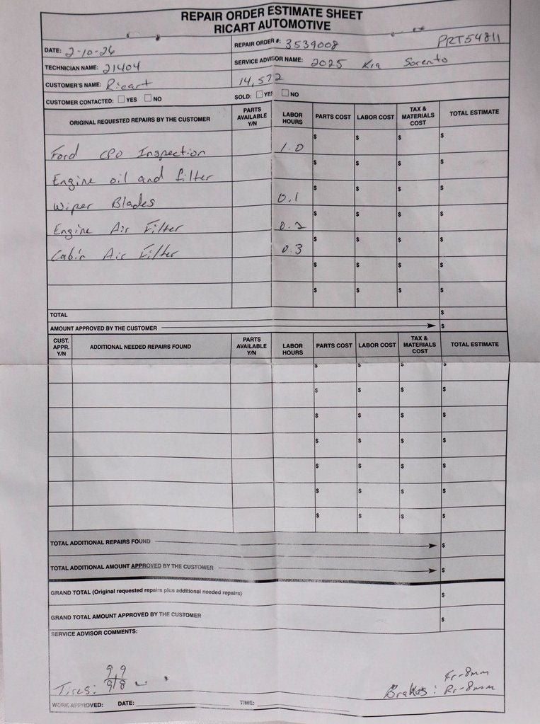 2025 Kia Sorento Hybrid EX