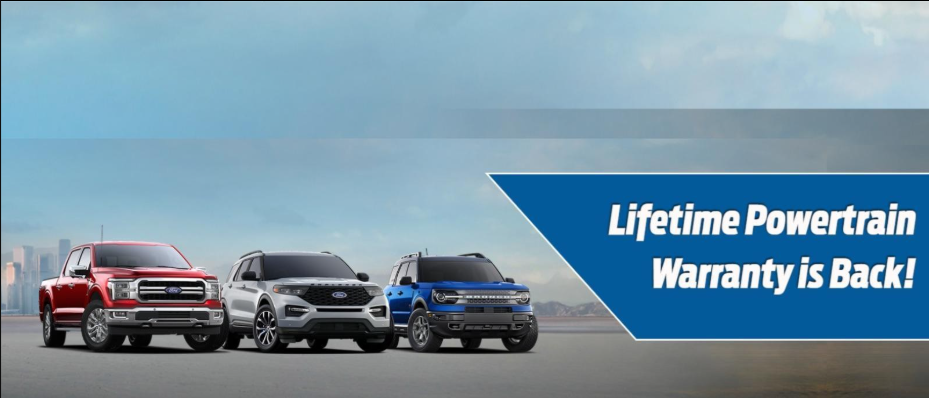 Lifetime Powertrain Warranty is Back!