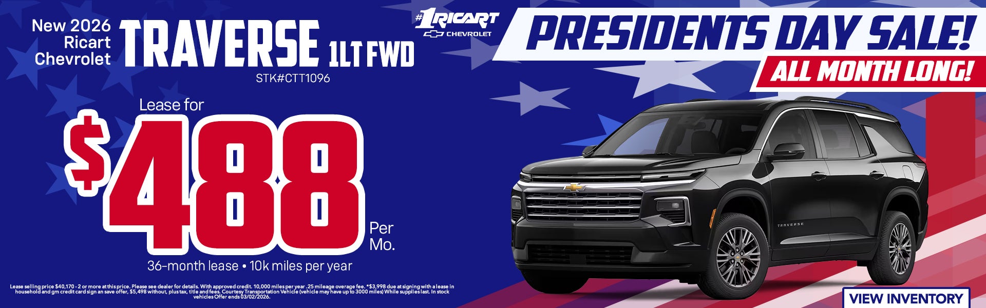 Chevrolet Traverse - Ricart Automotive Group in Groveport OH