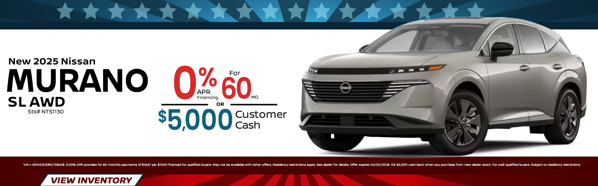 Nissan Murano Offers - Ricart Automotive Group in Groveport OH